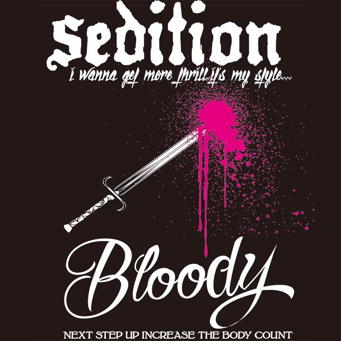 Sedition セディション/ SDC-605MMR-FTW ”BLOODY” - HONEYSPOT