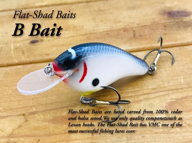 Flat Shad Baits フラットシャッドベイツ クランクベイトセット - ルアー・フライ