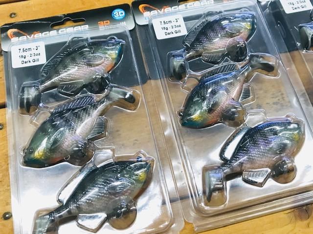 Savage Gear/3D T Tail Bluegill Swimbaits 【3本入り】 - HONEYSPOT