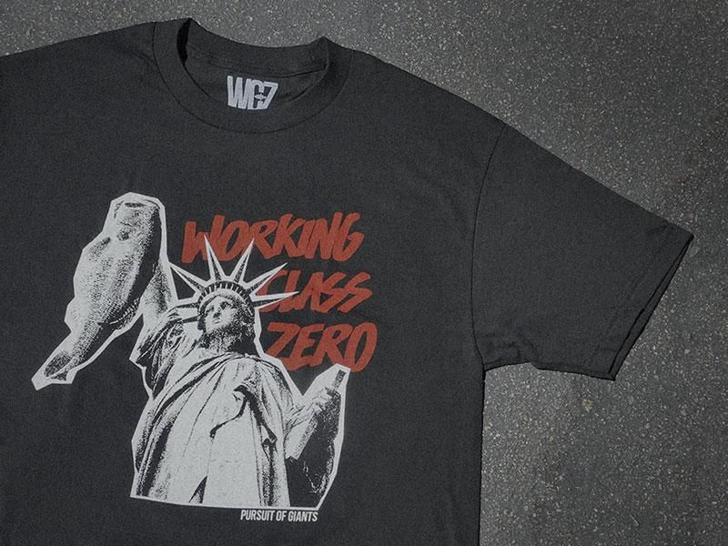 ワーキングクラスゼロ リバティーバスTシャツ WORKINGCLASSZERO