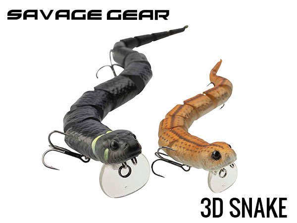 Savage Gear/3D SNAKE【8inch/12inch】 - HONEYSPOT