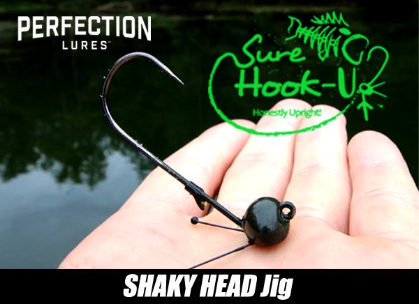 Perfection Lures/Sure Hook Up Shaky Head【3本入り】 - HONEYSPOT
