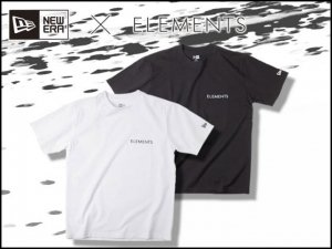 New Era® × ELEMENTS/刺繍ロゴ　Tシャツ