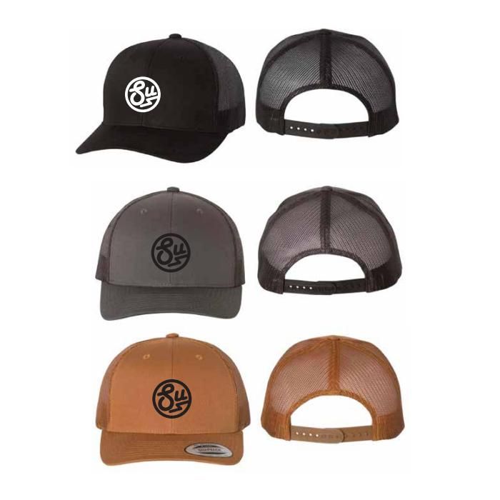 超美品〇スイムベイトアンダーグラウンド/SU サークル ロゴ トラッカーハット SWIMBAIT UNDERGROUND/SU CIRCLE TRUCKER HAT [2023] - HONEYSPOT