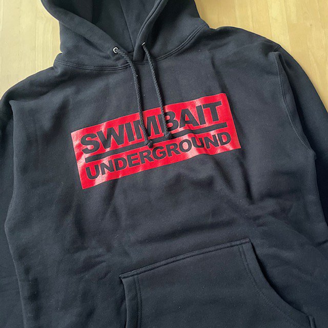 SWIMBAIT UNDERGROUND/SU Logo Lock Up フーディー