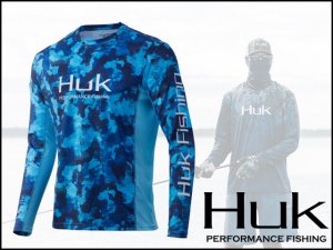 Huk/Icon X Camo L/S (ロングTシャツ)