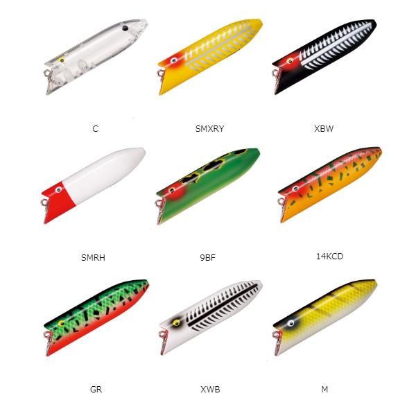 ヘドン プランキングバサースプーク 50th 9個 ヘドン/プランキングバサースプーク - HONEYSPOT