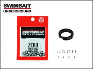 SWIMBAIT UNDERGROUND/Zero Rings [スプリットリング]