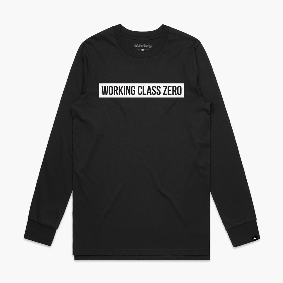 ワーキングクラスゼロ/スタンダードロゴ ロングTシャツ [2022 新色 