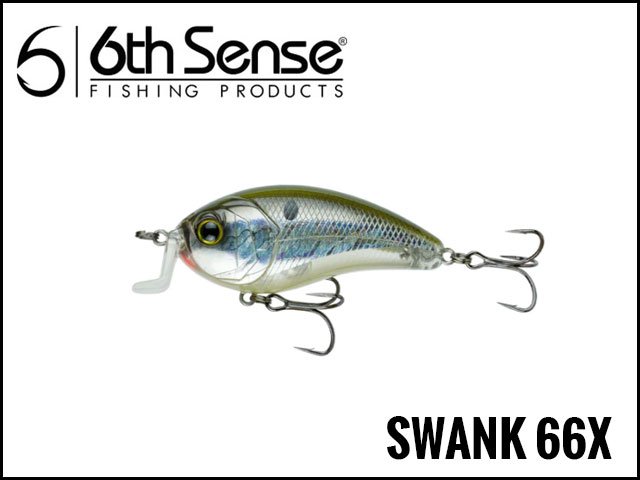 6th Sense Fishing Swank 66x Crankbait Gold Reactor