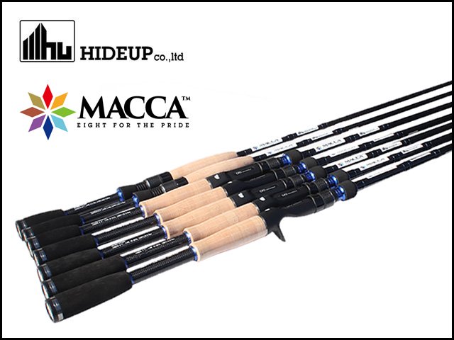 エントリーで全品+5%還元！9/19迄】 バスロッド HIDEUP マッカ HUMC