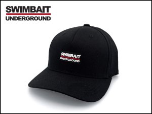 SWIMBAIT UNDERGROUND/SU Logo Lock Up FlexFit Hat [2023]