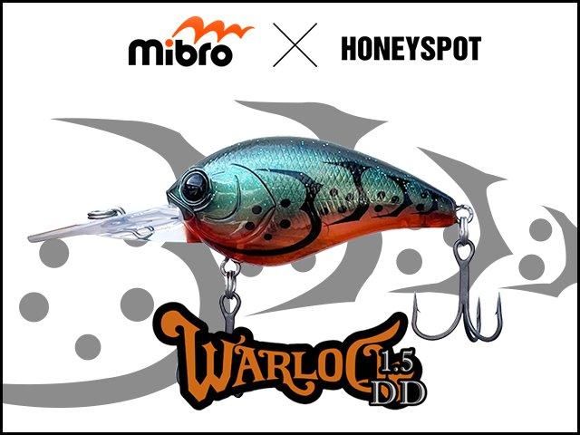 店内商品がすべてレジにて半額！！ お一人様2個まで！】mibro×HONEYSPOT/ワーロック1.5DD [#HS ルアー・フライ