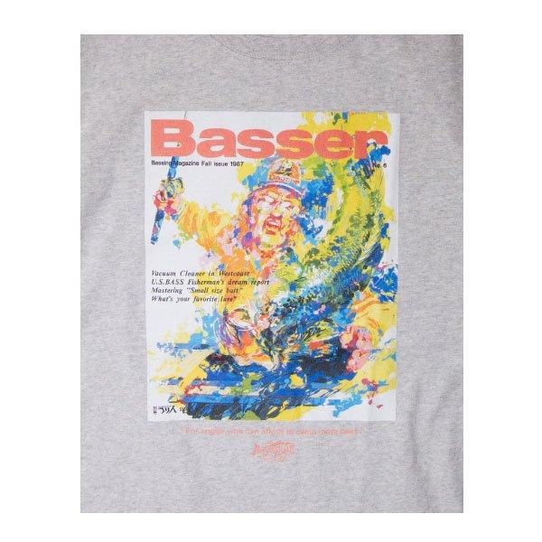 Basser様 バサー×ノーティーベイト/バサー Tシャツ No.6 [GRAY] - HONEYSPOT