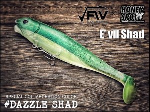 FINAL WEAPON  HONEYSPOT/E' vil Shad [#DAZZLE SHAD]