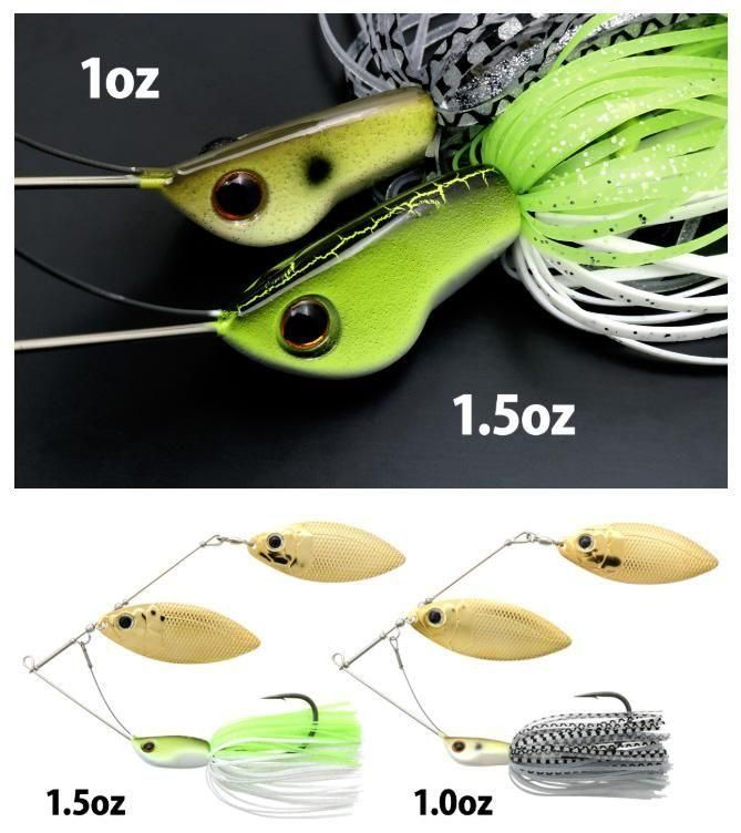 ヒュージバズベイト、スピナーベイトセット　DEPS deps HUGE SPINNERBAIT ヒュージスピナーベイト NB-EYE-TOKYO