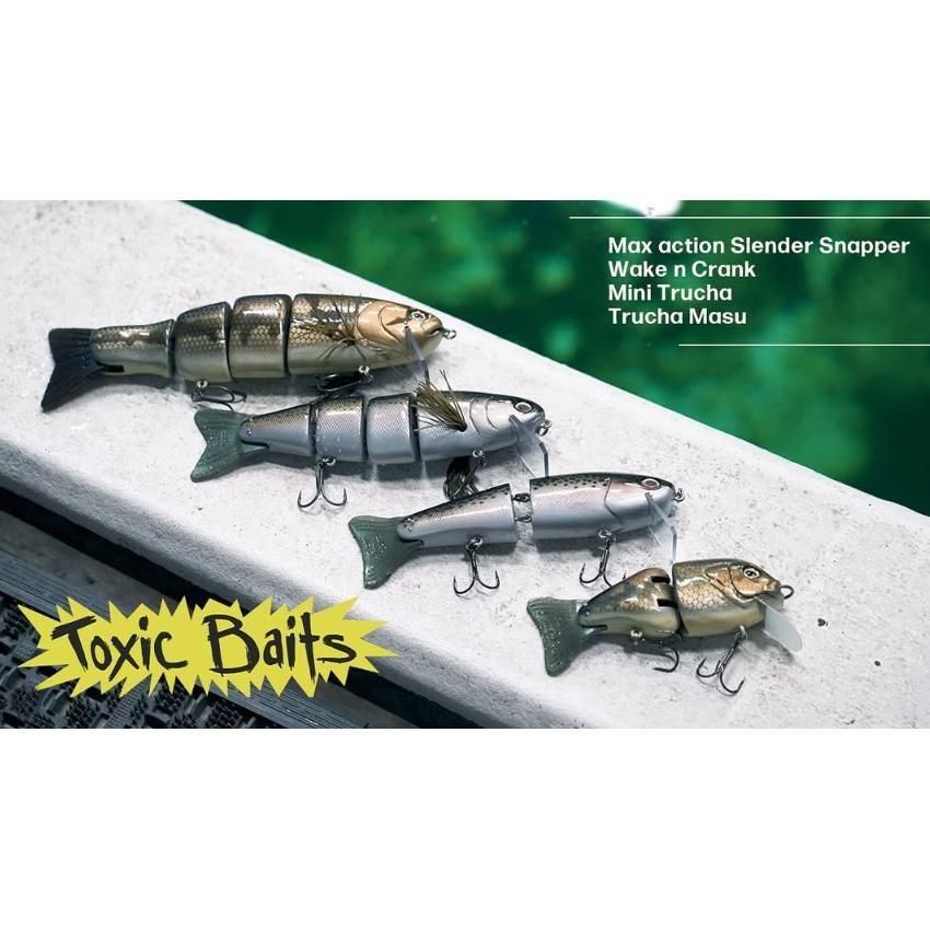 Toxic Baits/Max action Slender Snapper 5.5inch - HONEYSPOT