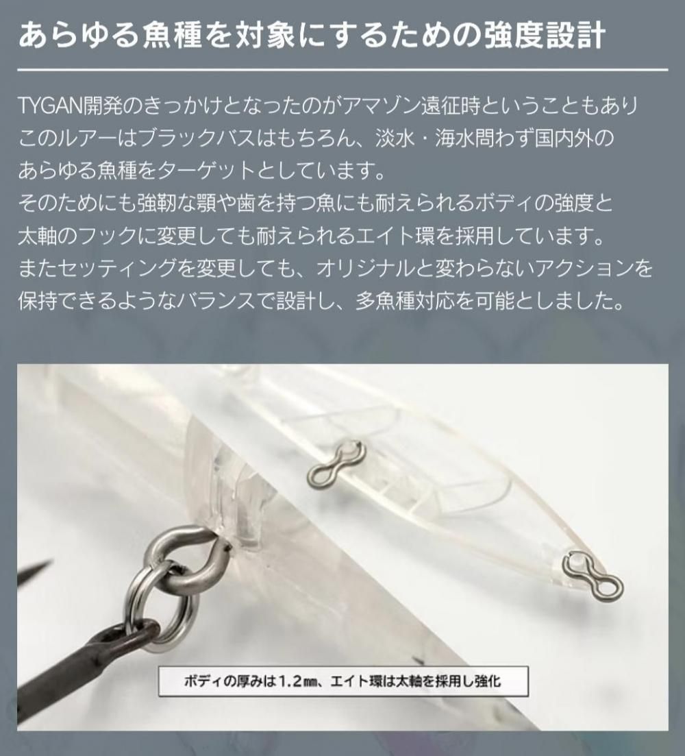 フィッシュマグネット/タイガン90 - HONEYSPOT