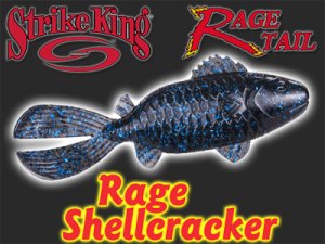 StrikeKing ストライクキング/Rage Tail Shellcracker 3.75