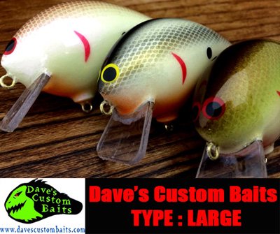スプリング キャンペーン】 Dave's Custom Baits/Black Market Balsa