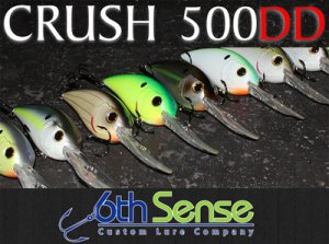 6th Sense Lure Company/CRUSH 500DD