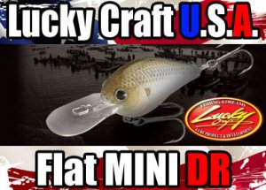 Lucky Craft USA/Flat Mini DR　【日本未入荷モデル】