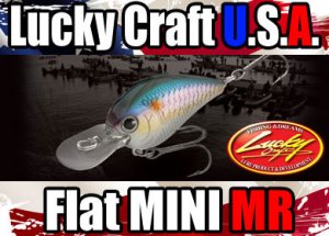 Lucky Craft USA/Flat Mini MR　【日本未入荷モデル】