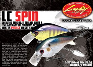 Lucky Craft USA/LC 1.5 SPIN　【日本未入荷モデル】