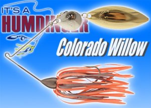 T&J Lures/HUMDINGER SPINNERBAITS 【Colorado Willow】