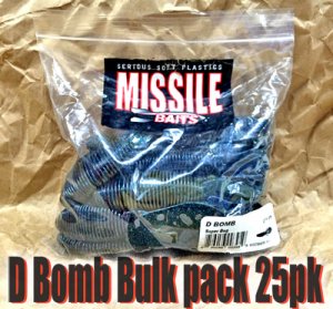 MISSILEBAITS/D Bomb 【バルクパック 25pk】 (2パックまでメール便可)