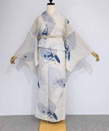 【パールトン加工済】小千谷ちぢみ　二部式きもの 楽天市場】小千谷縮 着物の通販