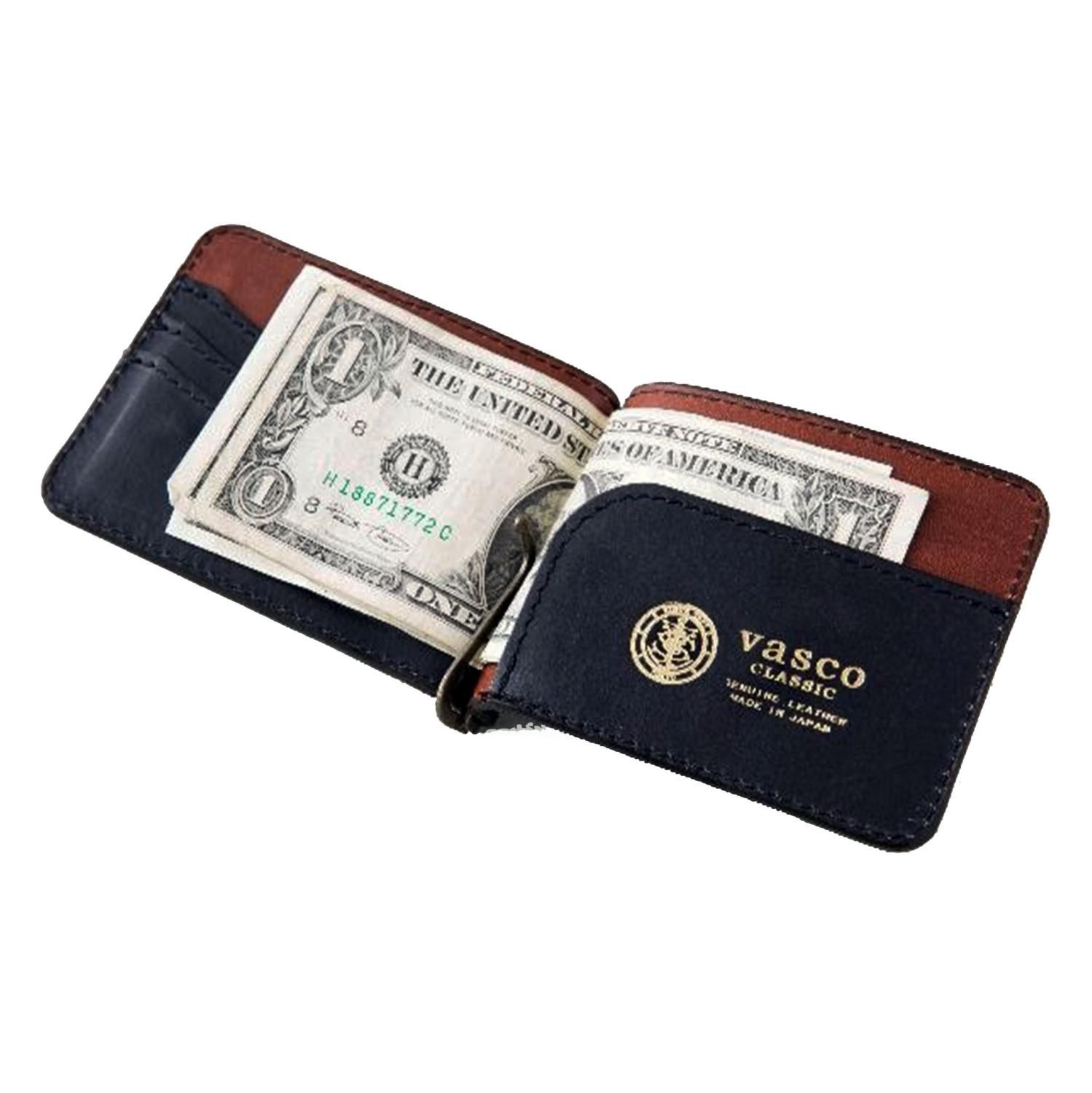 LEATHER MONEY CLIP【vasco Classic】- vasco online shop