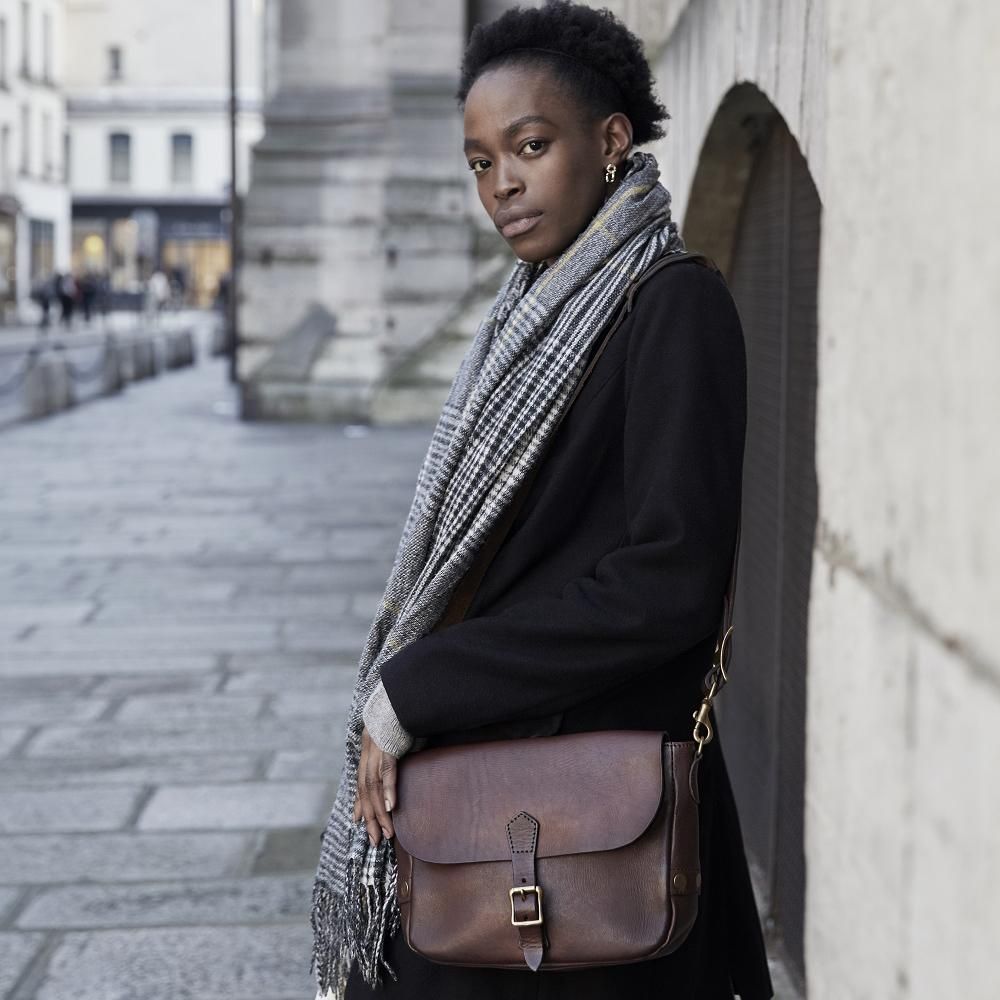 LEATHER POSTMAN MINI SHOULDER BAG(PLANE)【vasco OLDOIL】- vasco 