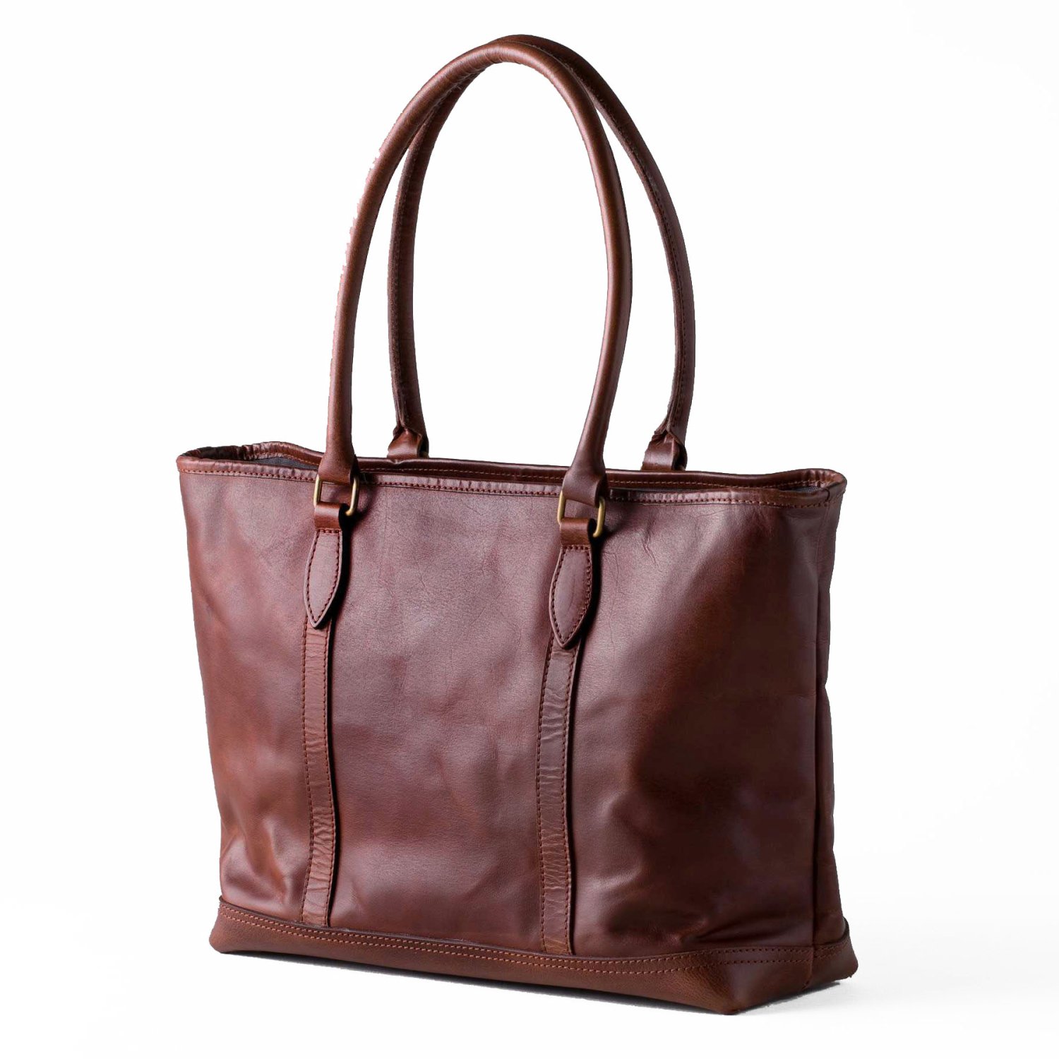 LEATHER NELSON TOTE BAG - VASCO ONLINE STORE