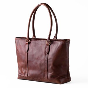 LEATHER NELSON TOTE BAG