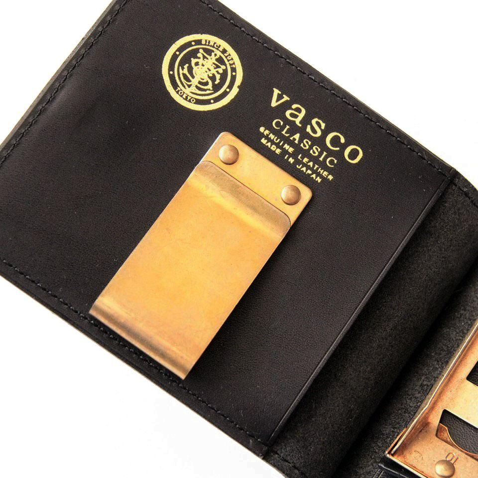 LEATHER NAVAL MONEY CLIP - VASCO ONLINE STORE