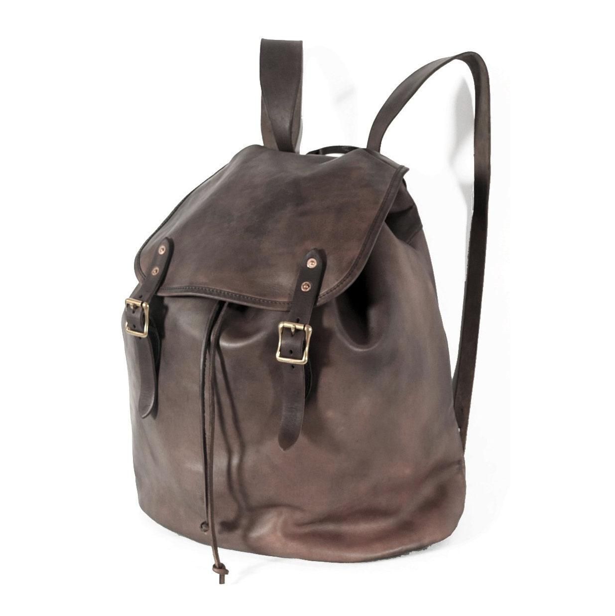 LEATHER ARMY RUCKSACK TYPE2 ANCHOR MILLS STORE