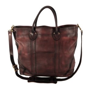 LEATHER BOAT TOTE BAG