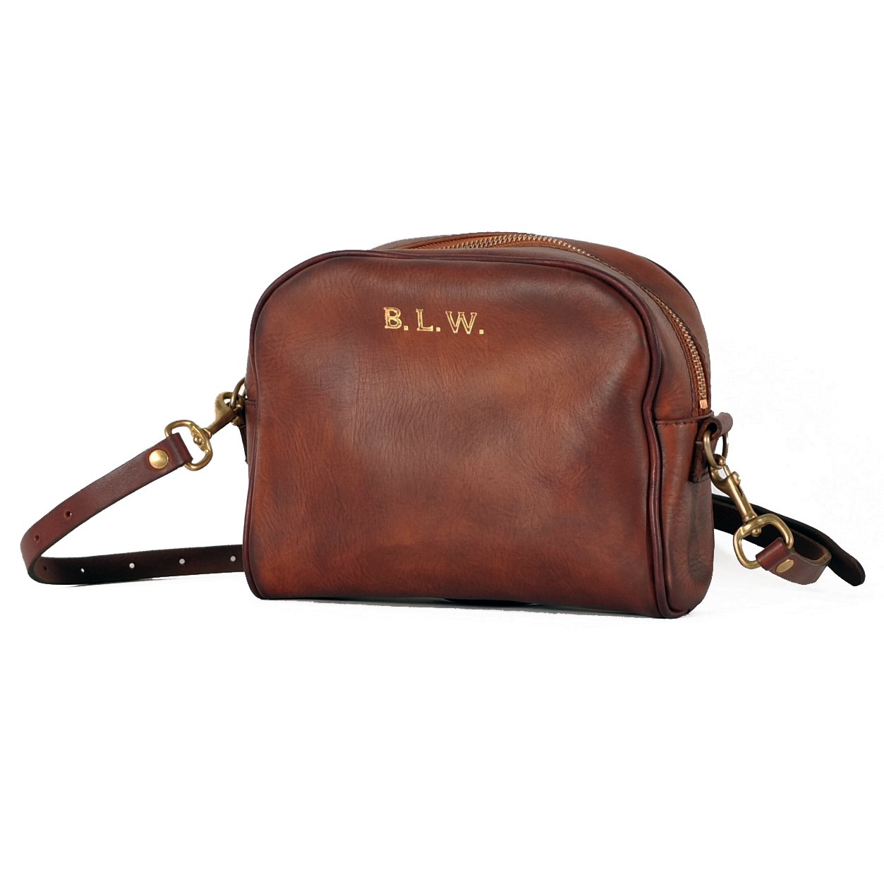 LEATHER OFFICER POUCH BAG【B.L.W.】 - ANCHOR MILLS STORE