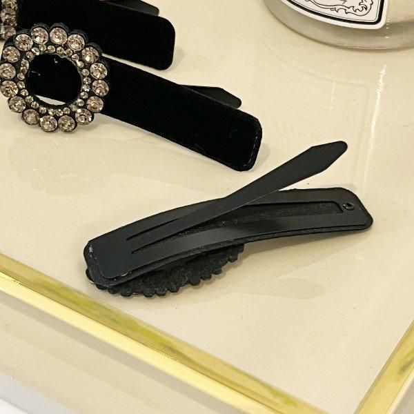 ヘアクリップ ルチアビジューオーバル《ゆうパケット対応