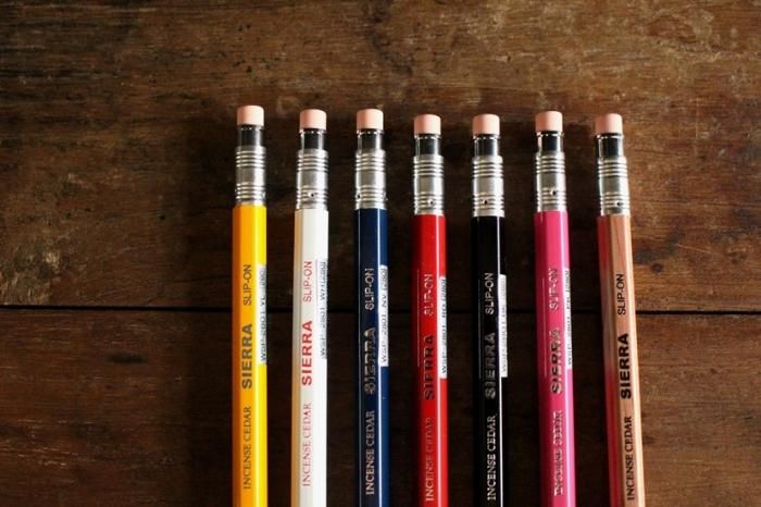 木軸シャープペンシル【7色】SIERRA - Tanemakiネットうりば-雑貨