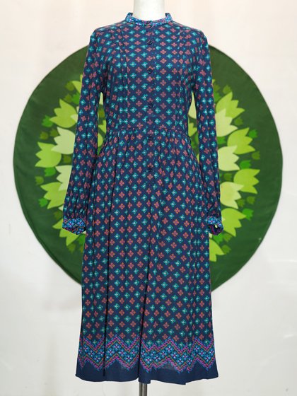 古着♪レトロ・紺赤白トリコロールモッズワンピ♪70年代60年代ヴィンテージ衣装 古着♪レトロ・紺赤白トリコロールモッズワンピ♪70年代60年代