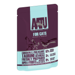 AATU （アートゥー）97/3 ウェット　チキン＆キジ　キャットフード　85ｇ　成猫用