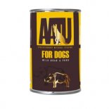 アートゥー　ドッグ　ウェット　ポーク ＆ ワイルドボア 400g 缶 ｘ 6　ダメージ缶　