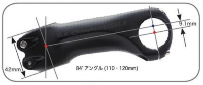 東京サンエス onebyESU(ワンバイエス) カーボンスージ ステム 東京サンエス onebyESU(ワンバイエス) カーボンスージ ステム