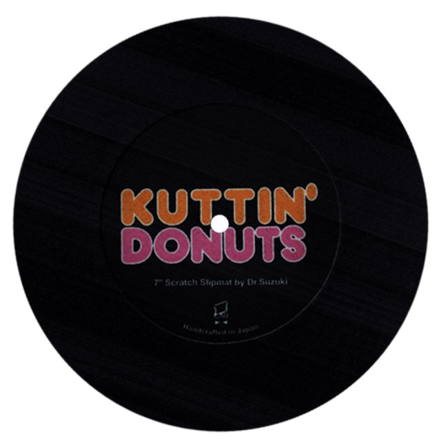 stokyo Slipmats Kuttin’ Donuts 7” [Black] 1枚入 7インチ スリップマット