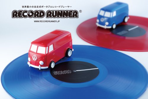 stokyo / Record Runner [Cherry Red] (Portable Record Player レコードプレーヤー)