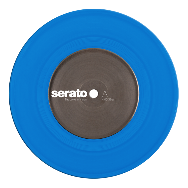 serato 7インチ コントロールバイナル 青盤 ペア - 器材