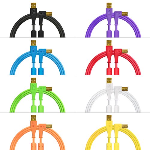 DJ TechTools / Chroma Cables : Audio Optimized USB-A to USB-B ケーブル