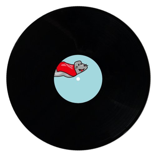 DJ QBert (Skratchy Seal) - Super Seal Breaks Japan Edition Black レコード